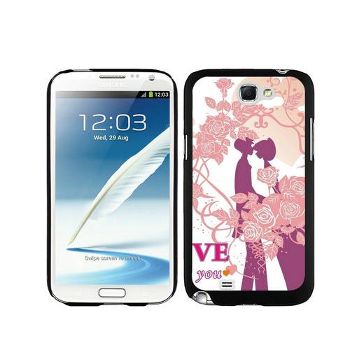 Valentine Kiss Samsung Galaxy Note 2 Cases DRF
